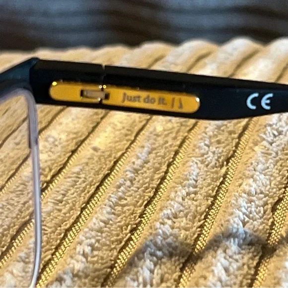NIKE 8045SC 002 Black EYEGLASSES Just The FRAME - Picture 7 of 10